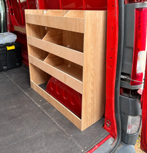 Van racking shelving ply - racking,