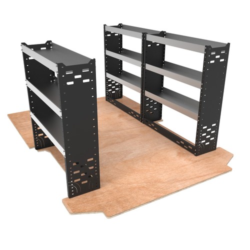 Metal van racking basic - van,