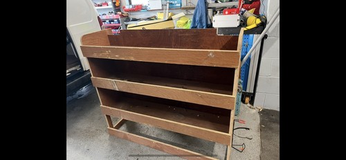 Wooden van racking - van,