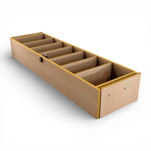 Van racking under shelf drawer - racking,