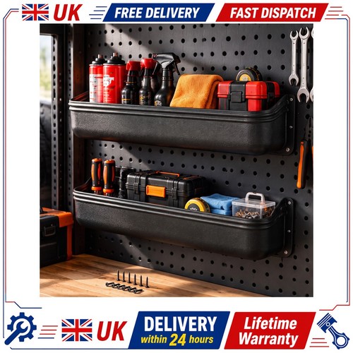 Plastic storage shelf - storage, pair