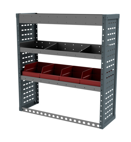 Van racking shelving - /,