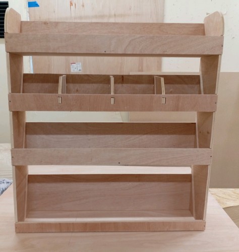 Van racking shelving wheel - shelving, on