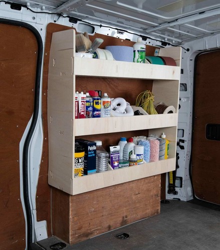 Van racking shelving - van, unit