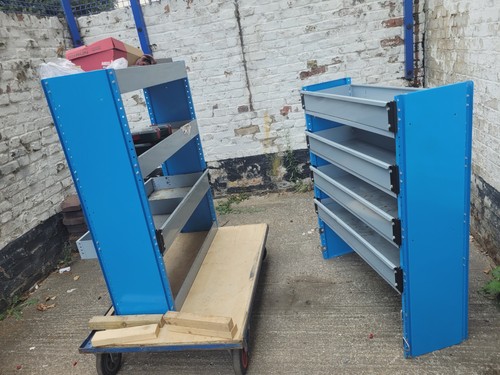 Metal van racking - metal, work