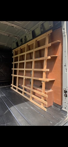 Van rack and - , shelving