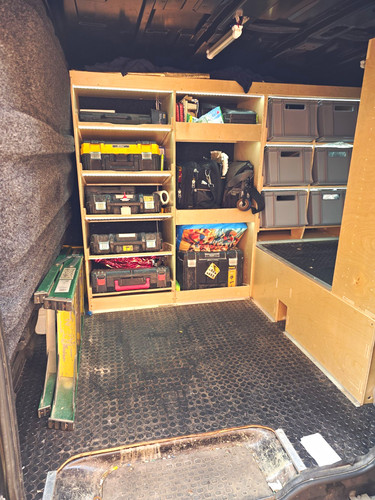 Professional van racking - van,